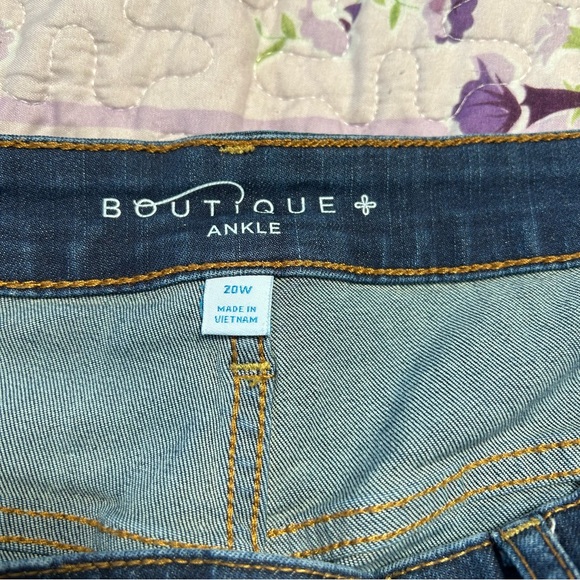 🆕Boutique Ankle Size 20W Jeans - Picture 3 of 3